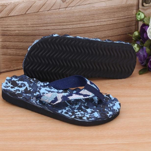 Chanclas De Camuflaje De Verano Para Hombre 9f Sandalias Sli