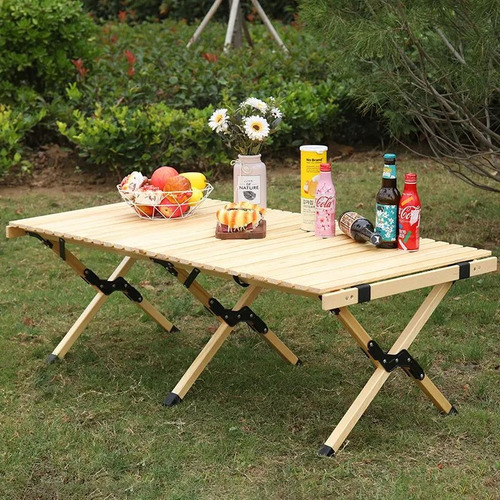 Mesa Portable Para Camping Mesa De Madera