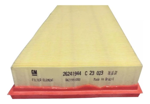 Filtro Ar Do Motor Nova Tracker/nv Onix/montana Gm:26241944