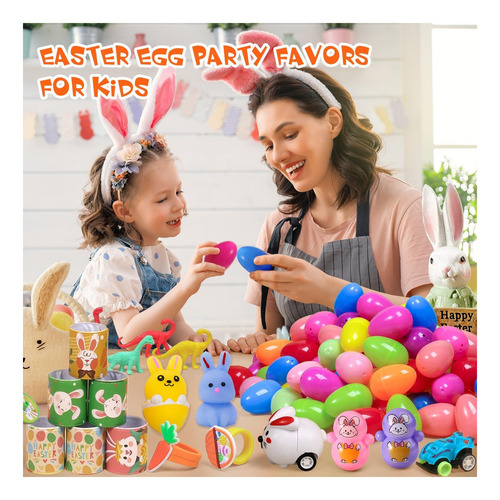 Toaper 160pcs Huevos De Pascua Prestados A Granel Con Huevos