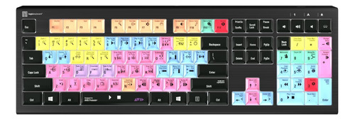 Logickeyboard Diseñado Avid Pro Tools  Teclas 5 Niveles  