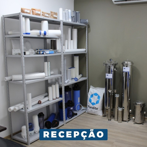 Filtro Bag De Inox Aço 304 - 7x17 - Vazão 18.000 Litros/hora