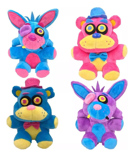 Juego De Juguetes De Peluche Five Nights At Freddy's, 4 Piez