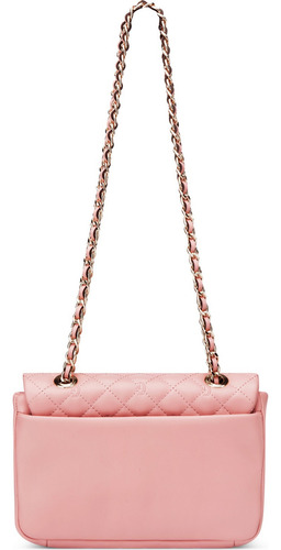 Bolsa Guess Factory Vg959670-poe Acabado de los herrajes Níquel Color Rosa claro Correa de hombro Rosa claro Diseño de la tela Lisa