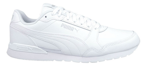 Tenis Puma St Runner V3 Color Blanco De Piel 100% Original