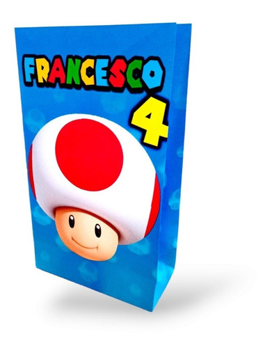 Bolsas Sorpresitas Mario Bros. Con Golosinas