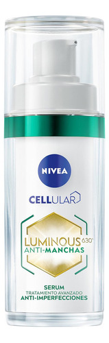 Serum Nivea Cellular Luminous para piel sensible 30mL