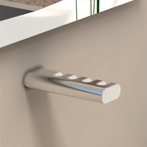 Portacepillo De Dientes Helvex 15107 Soporte Cromo