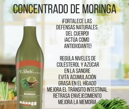Concentrado De Moringa Shelo Nabel