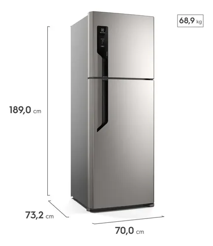 Geladeira Electrolux Frost Free com AutoSense 480L Efficient
