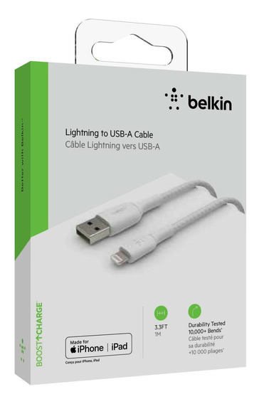 Nuevo cable de transferencia de datos USB de Belkin F3U154BT1.8M 6ft un dispositivo B F3U154BT18M 
