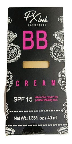 Maquillaje Liquido Bb Cream Profesional Spf 15 Px Look