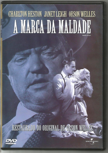 Dvd A Marca Da Maldade - Orson Welles - Impecável - Raro