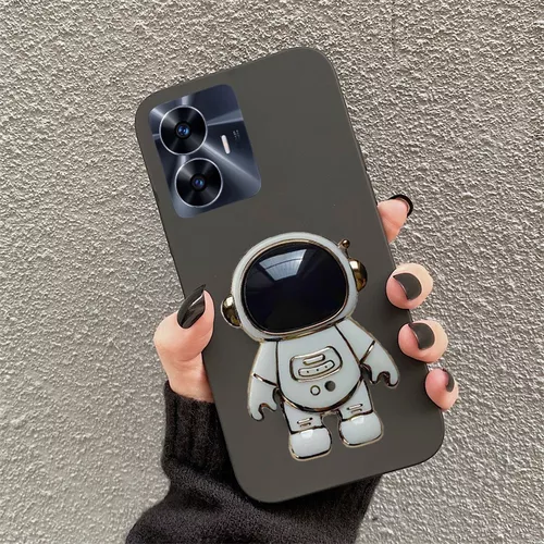 Funda Para Realme C55 Plano Suave Astronautas