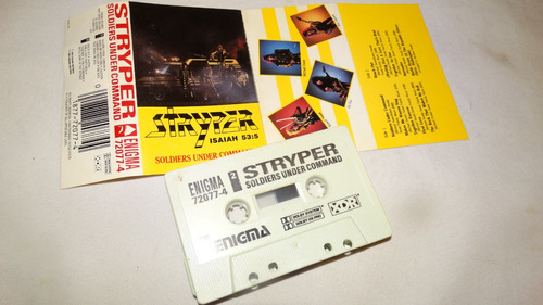 Stryper - Soldiers Under Command (enigma Records White) (tap