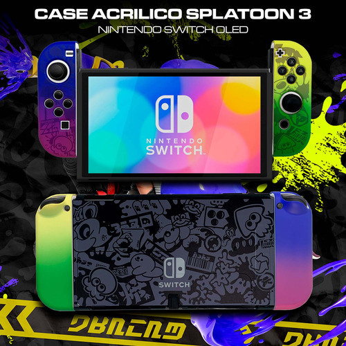 Superkit De Viaje Splatoon Nintendo Switch Oled 6 En 1