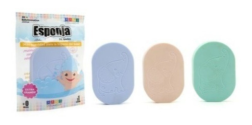Imagen 3 de 6 de Esponja Ultra Soft Para El Baño Del Bebé - Baby Innovation