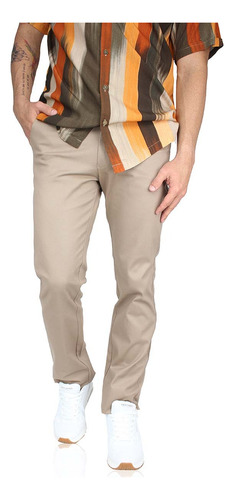 Pantalones De Vestir Rectos De Algodón Para Hombre