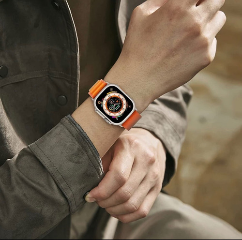 Imagen 8 de 9 de Correa Manilla Alpine Loop Para Apple Watch 42 44 45mm Ultra