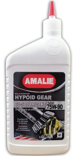 Aceite Lubricante 75w90 Gl-5 Amalie Hypoid Gear Mp Trans Mec