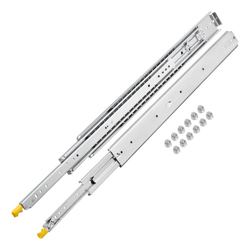 Vevor 2 Guías Laterales Para Cajón 121,92cm Con Rodamiento