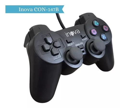 Controle PS2 Com Direção Analógica CON-147B - Inova - Chic Outlet -  Economize com estilo!