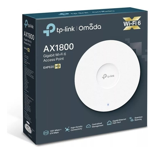 Access Point Tp-link Eap620hd Ax1800 Wi-fi 6 Mu-mimo Omada