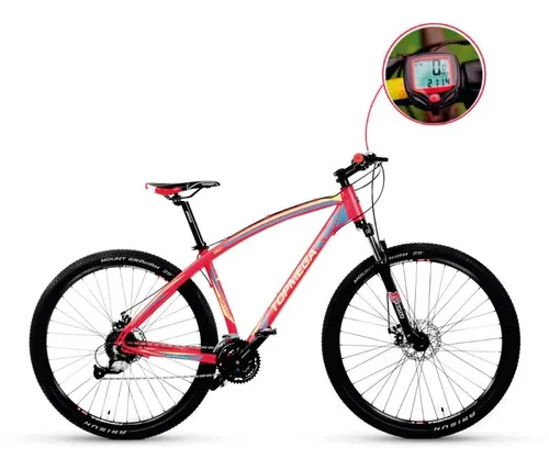 Bicicleta Mountain Bike Top Mega Envoy T18 R29 27v Shimano