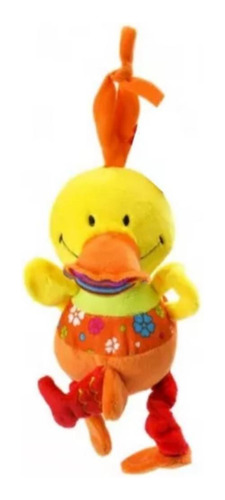 Cunero De Peluche Pato Musical Super Suave Importado