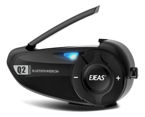 Ejeas Q2 - Intercomunicador Bluetooth Para Casco De Motocicl