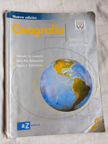 Geografía América Y Antartida Az Serie Plata Lorenzini