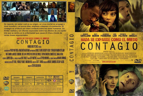 Contagio  - Matt Damon - Dvd