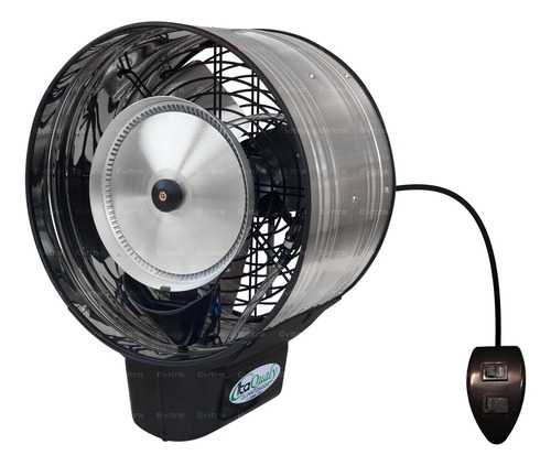 Climatizador Ventilador Industrial Oscilante Água Até 60m² Cor Prateado 220V