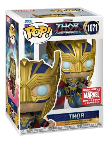 Funko Pop Marvel Thor Love And Thunder Thor Exclusivo 