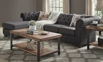 Comprar Sillon Esquinero Chesterfield 4cuerpos Chenille O Talampaya