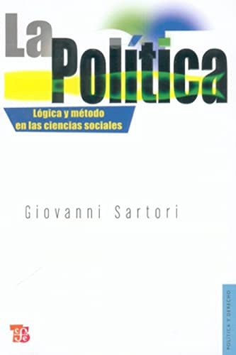 Libro La Politica  De Sartori Giovanni Fce