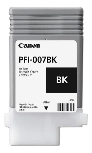 Cartucho Para Canon Pfi-007bk Negro Tank (90ml) (original)