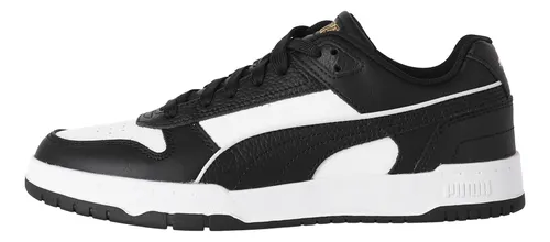 comprar Zapatilla Puma Rebound Low Game Hombre Negras\u002Fblancas