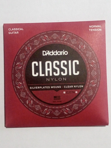 Imagen 3 de 4 de Cuerdas D'addario Classic Ej27n