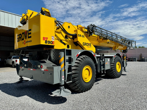 Grua Certificada Grove Rt890e De 90 Uston Toneladas