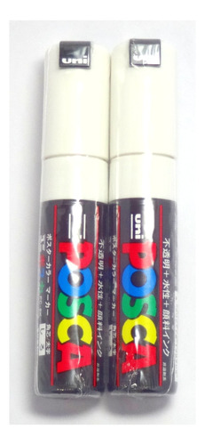 Uni Posca Paint Marker Pc-8 k 2 boligrafo Unidad Color Japon