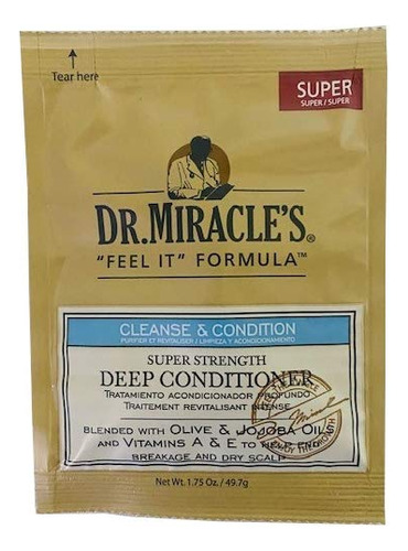 Dr. Miracle's Tratamiento Acondicionador Profundo, 1.75 Onza