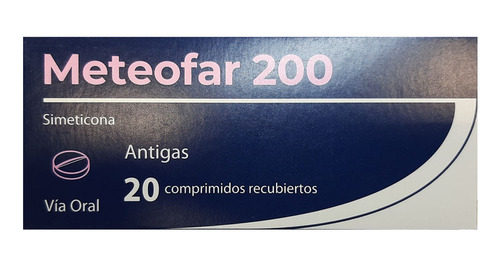 Meteofar X 200 Mg 20 Comprimidos
