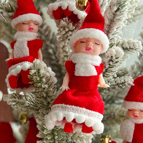 Figura De Muñeca Navideña, Suministros Para Fiestas,