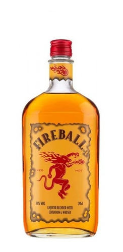 Whisky Fireball Cinnamon 750ml. - Importado De Canadá