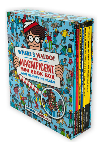 Book : Wheres Waldo? The Magnificent Mini Boxed Set -...