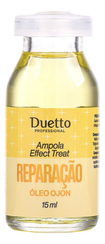 Ampola De Reparação Duetto Professional 15ml