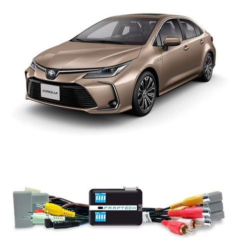 Desbloqueio Multimidia Com Entradas Av Toyota Corolla 20/21