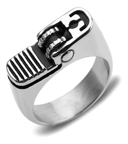 Anillo Acero Inoxidable Unisex Encendedor Decorativo Chopper