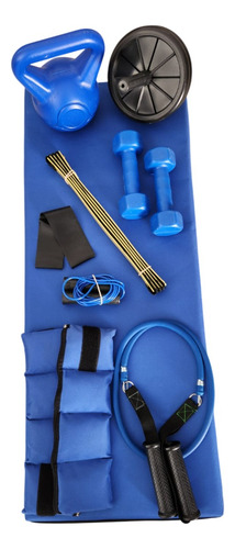 Kit Entrenamiento Funcional N1, Fitness. Casa Azul